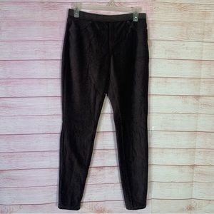 Hue Brown Soft‎ Corduroy Texture Pants Size Smalll